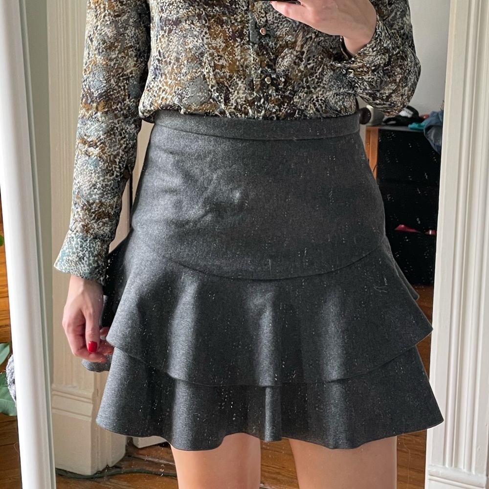 J Crew wool skirt